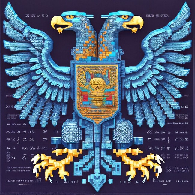 Герб России в Hi-tech