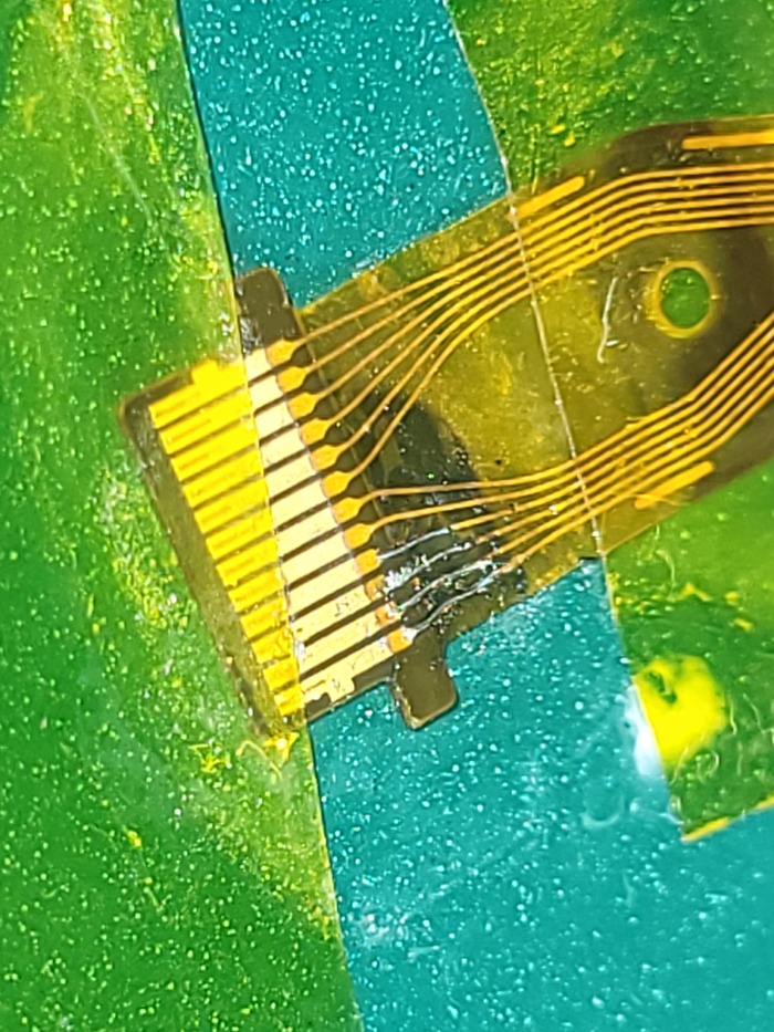 фото восстановленного шлейфа