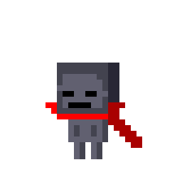 Мои персонажи,главный герой скелет в капюшоне Minecraft, Undertale, Гифка, Длиннопост