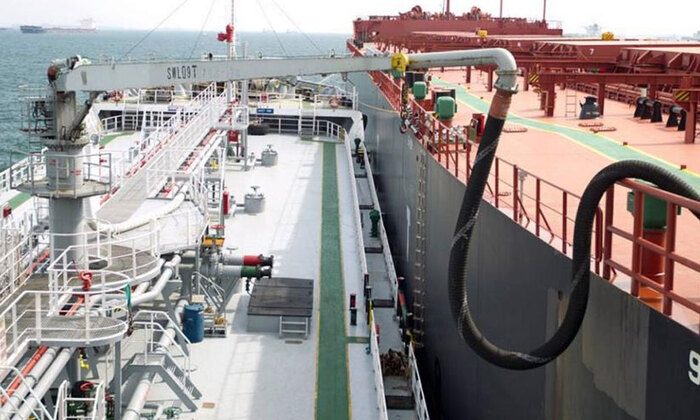 Вот так происходит заправка