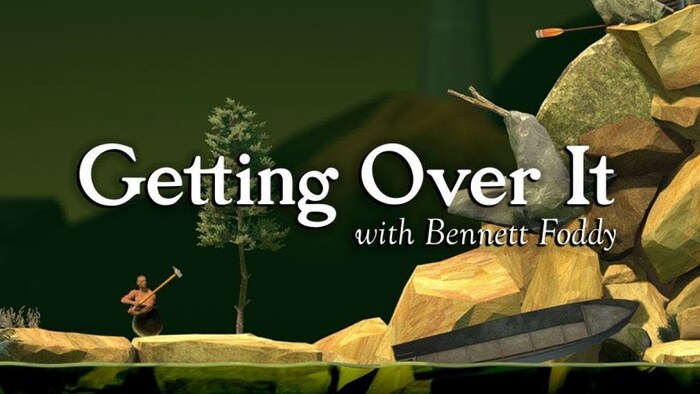    ?   ? Getting over it with Bennet Foddy Getting over IT, Top Dzen in The World, , , Twitchtv, YouTube, , , , 