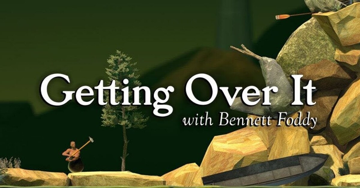 Getting over it спидран. Getting over игра. Getting over it. Игра getting over it with Bennett Foddy. Getting over it with Bennett Foddy.