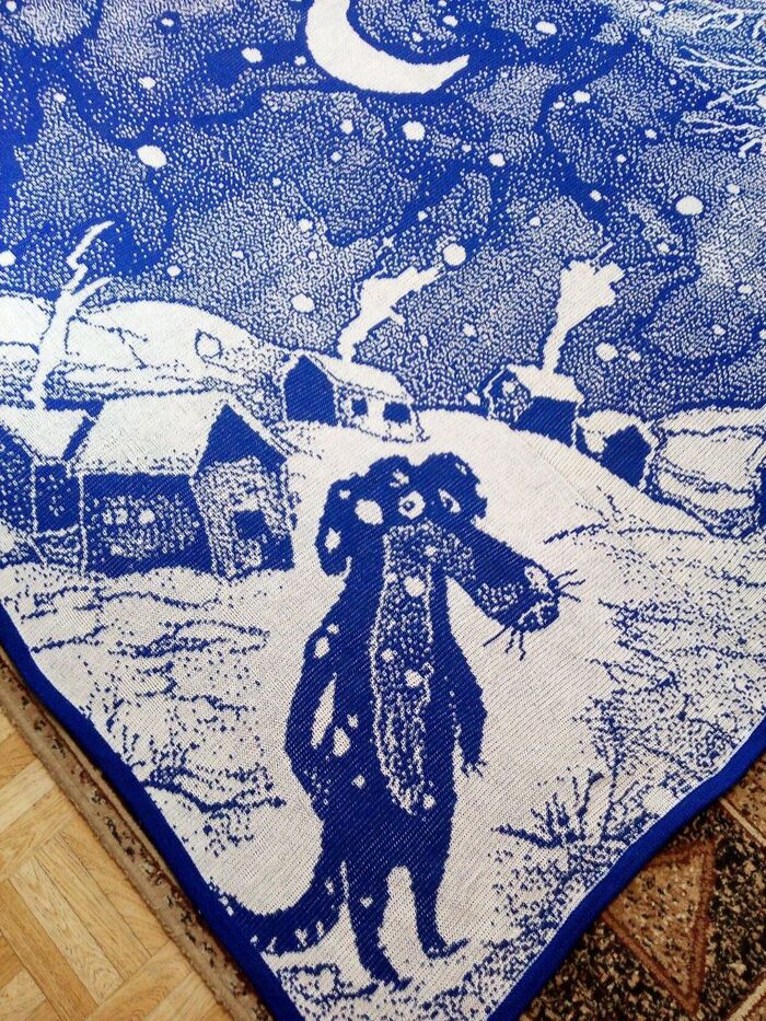 одна сторона пледа