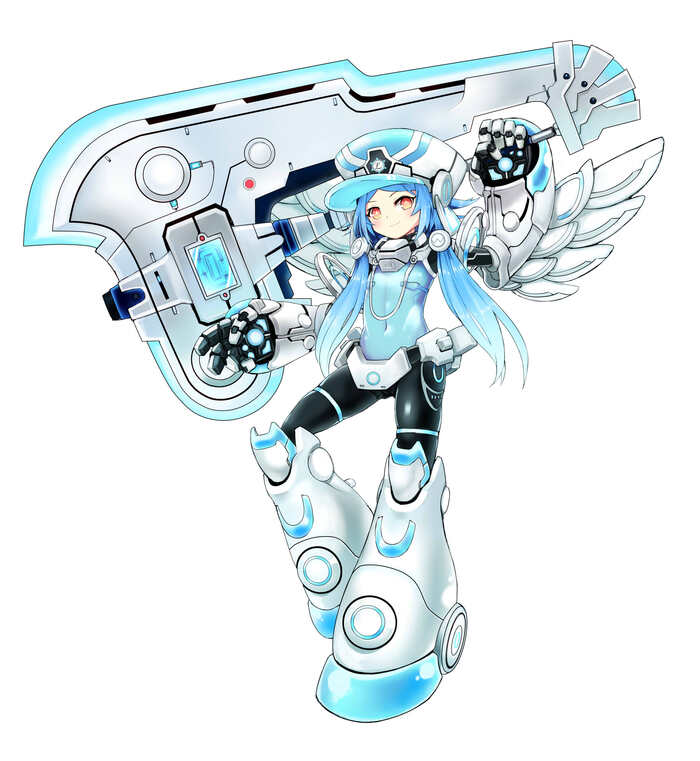 Next White Anime Art, Hyperdimension Neptunia, Neptunia, Blanc, White Heart, Next White, 
