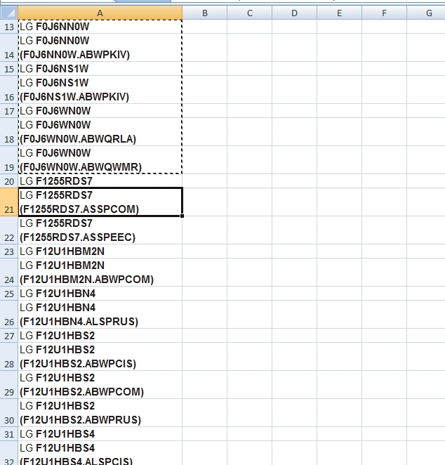 Как в Excel разбить разбить содержимое одного столбца на несколько? Таблица, Microsoft Excel