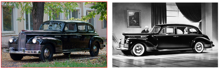 ЗиС-110 и Packard 180
