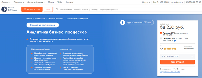 ТОП-26 курсов для бизнес аналитиков + бесплатное обучение аналитике бизнес-процессов с нуля Обучение, Аналитика, Бизнес, Анализ, Образование, Длиннопост, Блоги компаний