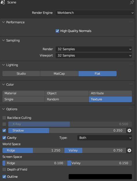 Настройки для Workbench