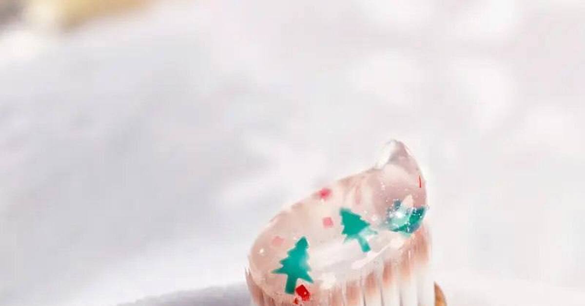 Новогодняя паста "Colgate", теперь ты видел все | Пикабу