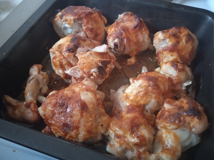 Куриные крылышки с сыром в духовке.