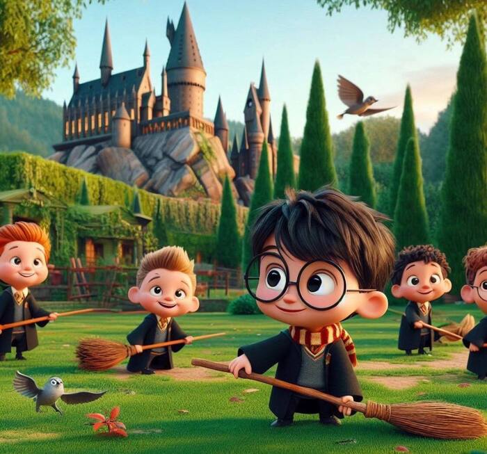 Гарри Поттер и Философский камень от Pixar | Пикабу