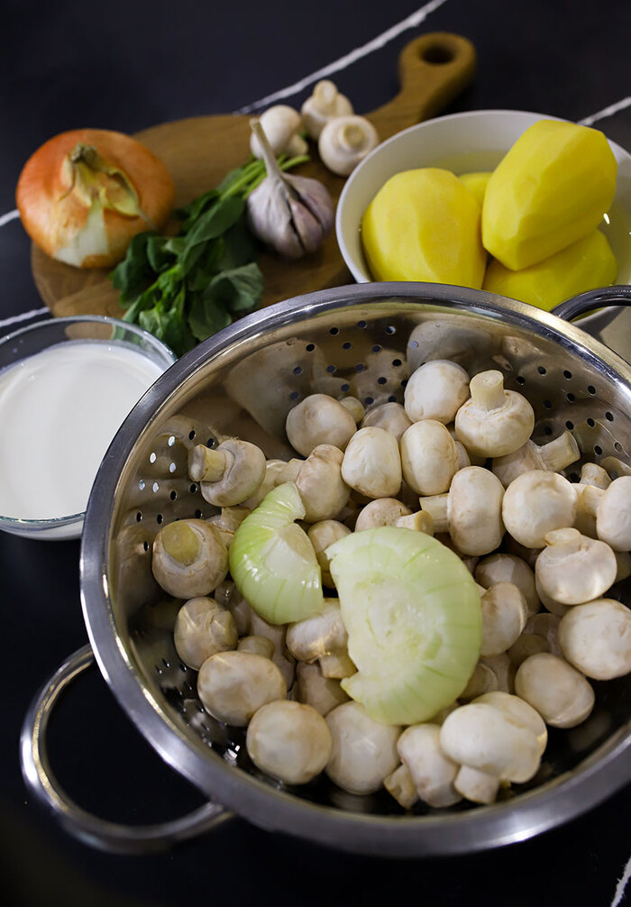 Грибной крем-суп