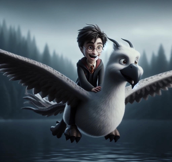 Серия постов «Гарри Поттер все части от Pixar»