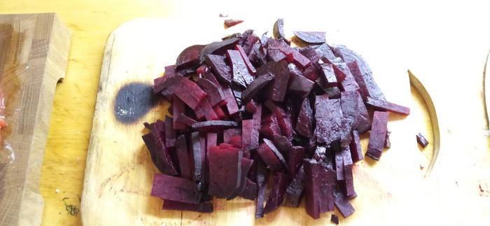 печеная свекла ломтиками