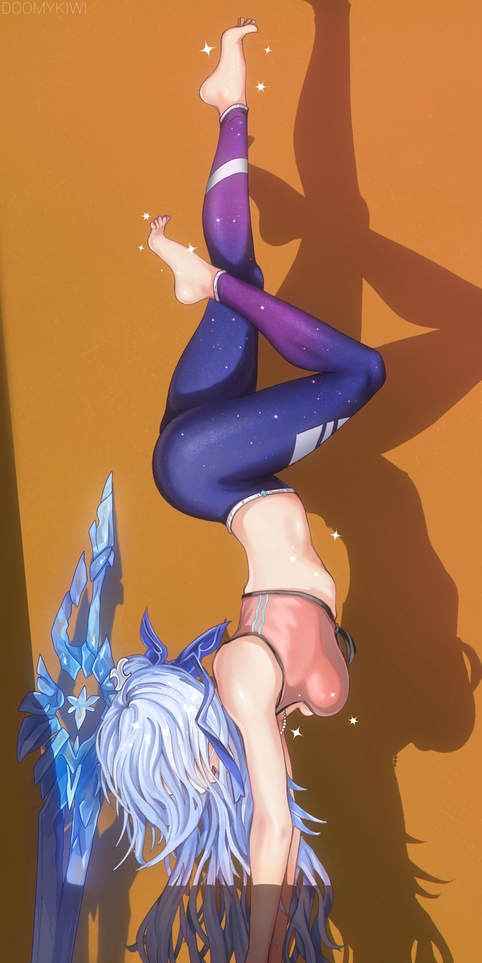    Anime Art, Honkai: Star Rail, Jingliu (Honkai: Star Rail), ,   