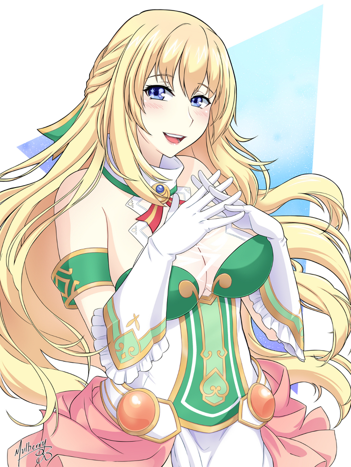 Vert Anime Art, Hyperdimension Neptunia, Neptunia, Vert