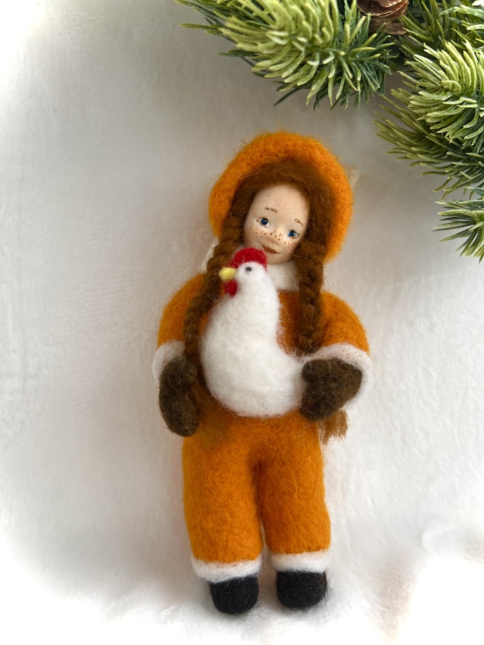 Новый для меня опыт - создание куколок - ёлочных игрушек, но очень интересный и приятный.