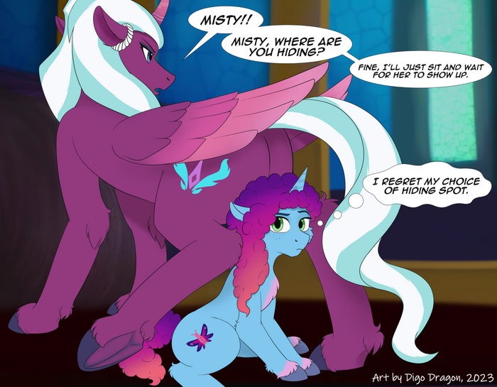  ,   My Little Pony, Opaline, Misty(g5), MLP G5