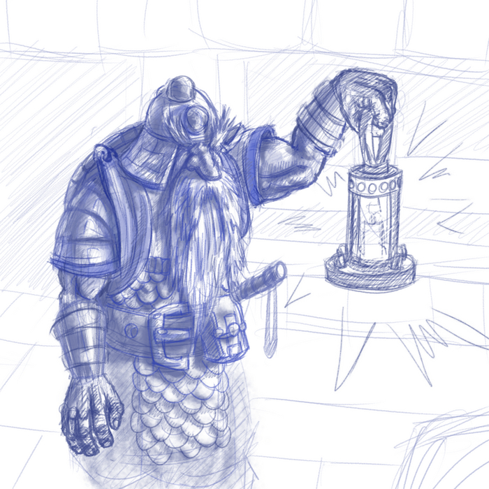 Перед сном скетчик