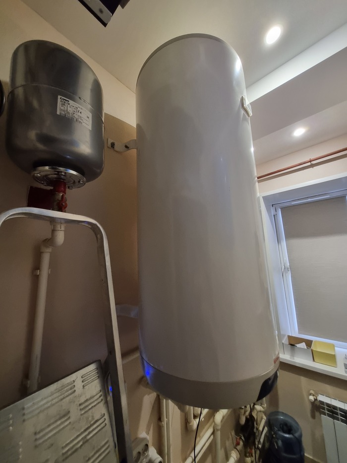 Бак в системе горячего водоснабжения