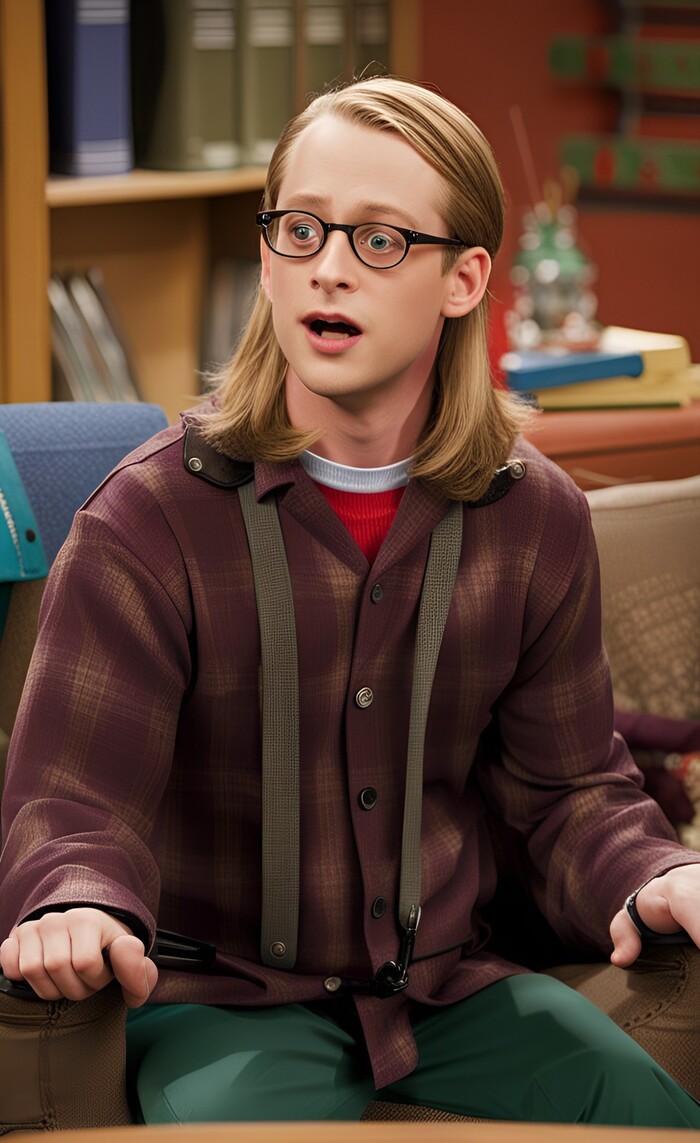 Macaulay Culkin in the series The Big Bang Theory Macaulay Culkin,   ,   ,  