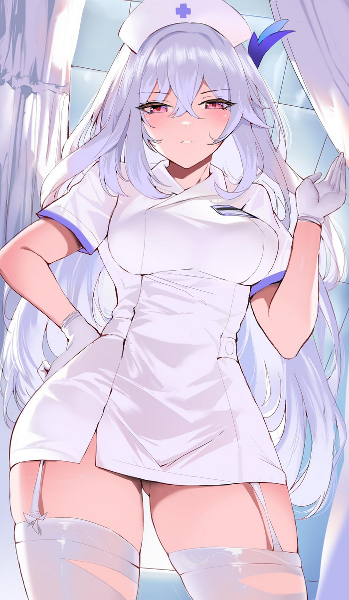 Skirk Nurse Genshin Impact, Skirk (Genshin Impact), , , , Anime Art, , , Twitter ()