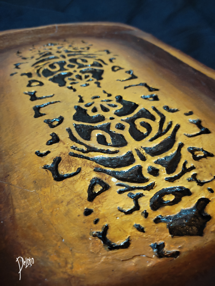 Алебастровое блюдо по мотивам TES III: Morrowind Рукоделие без процесса, Компьютерные игры, Ретро-игры, Игры, Ручная работа, Роспись, Крафт, The Elder Scrolls, The Elder Scrolls III: Morrowind, Длиннопост