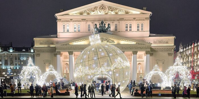 Украшение Большого Театра