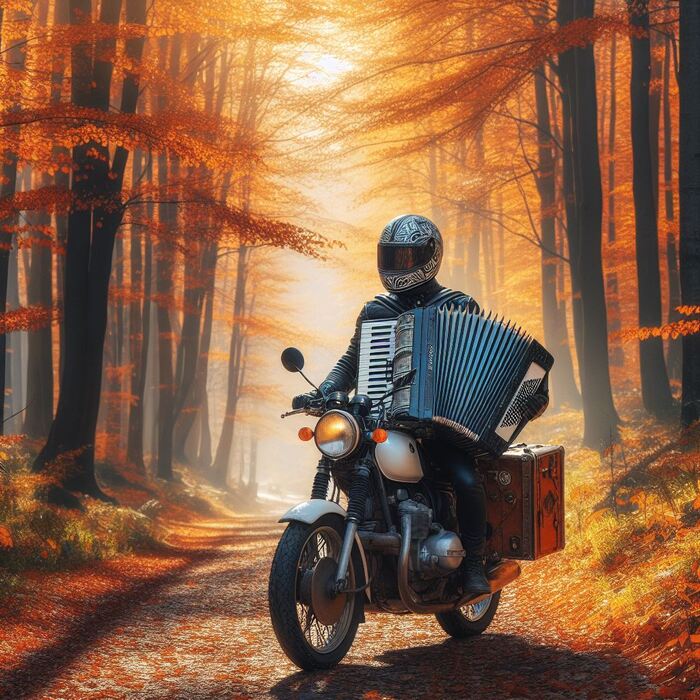 Баянист на страже свежего | Пикабу