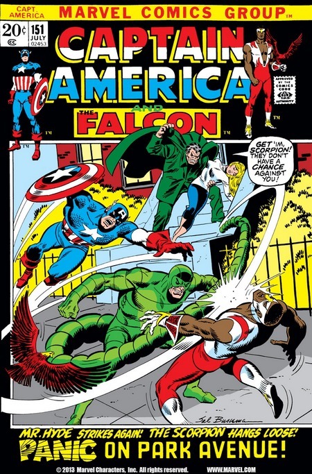 Погружаемся в комиксы: Captain America #151-160 - Кэп против Кэпа Супергерои, Marvel, Капитан Америка, Двойники, Комиксы, Комиксы-канон, Мат, Длиннопост
