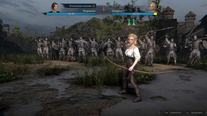 За нашими персонажами стоит армия клонов. Но это всё равно положительно сказывается на ощущении массовости