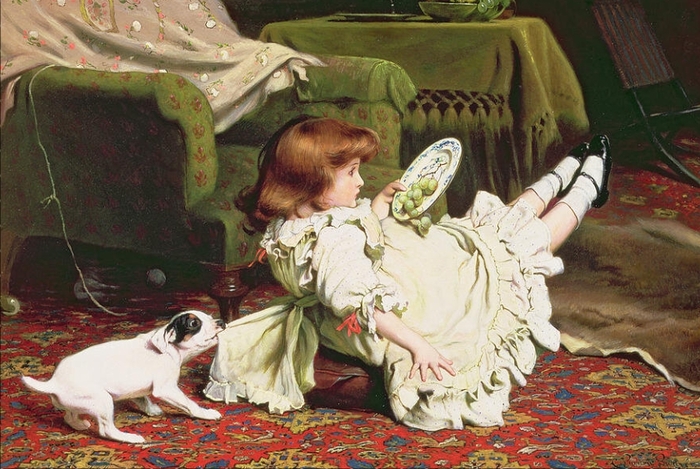 "Озорной щенок" (1886)