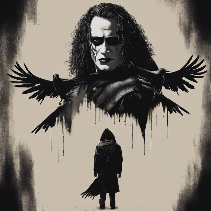 Brando Lee in The Crow 2024 movie poster
