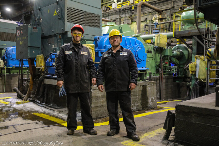 Из серии «Именно они делают Россию великой» / снято мной на Талнахской обогатительной фабрике