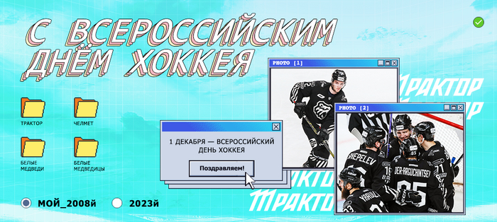 1 декабря — Всероссийский день хоккея