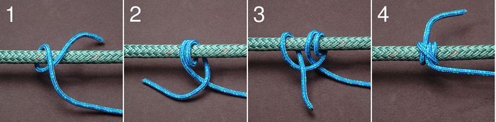 Два оборота в одну сторону и простой штык перед петлями - вуаля