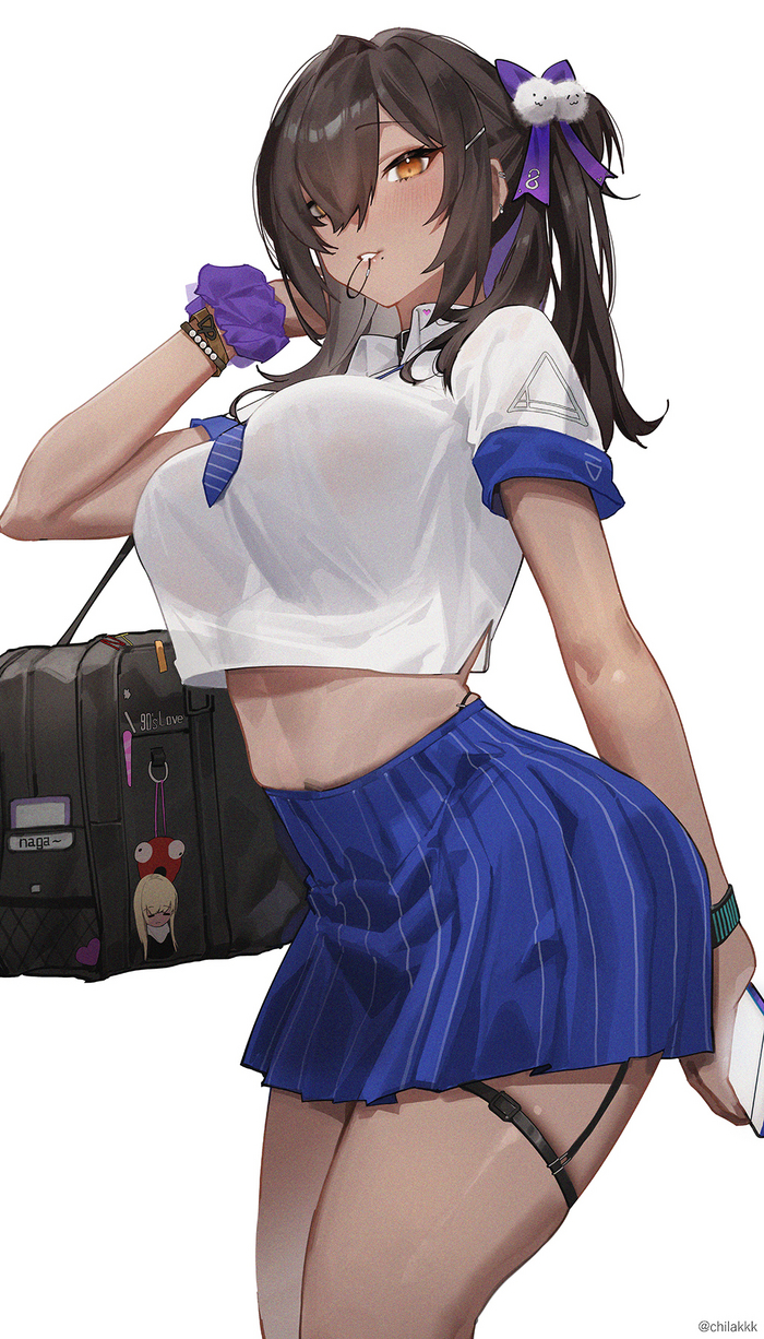 Naga , Anime Art, , , Goddess of victory: nikke, Twitter (), Chilakkk