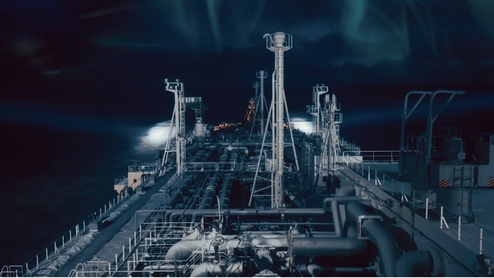 Навигация во льдах, где-то в Карском море