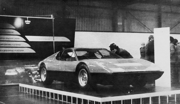 Ferrari BB � ������� Pininfarina 1971 ���� �� ����������� �������� � ������.