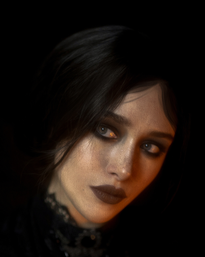 Iris von Everec portrait (makeup test)   ,  3:  , , ,  3:  , ,   , , , 