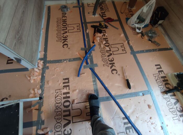 Моя первая водорозетка. Стиралка.