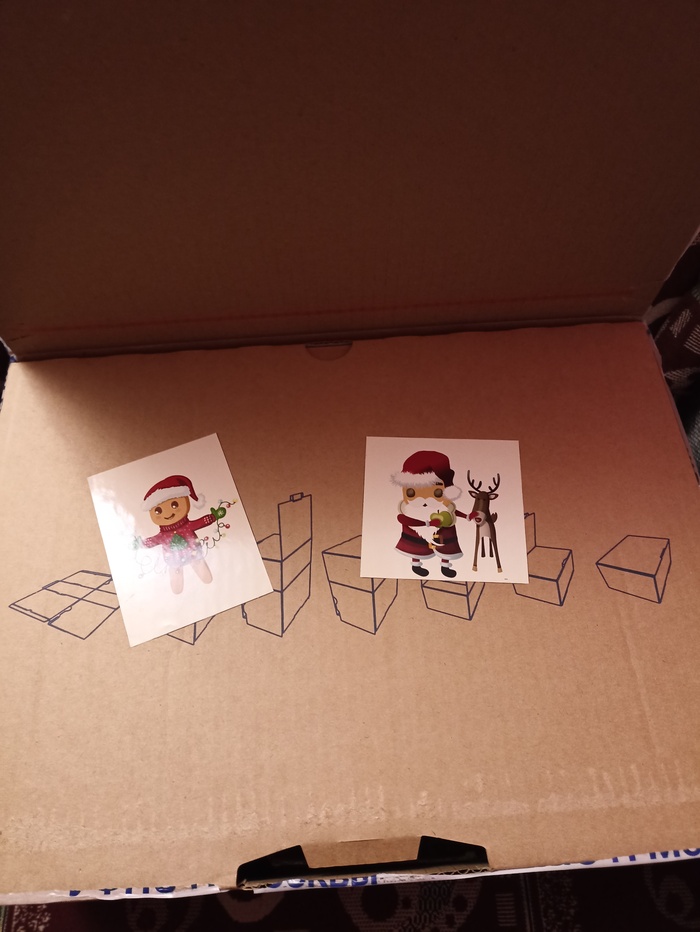 Встретили меня милые наклейки :)