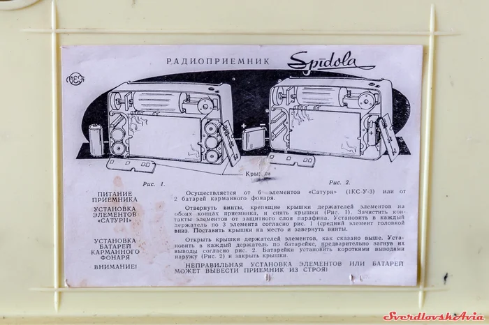 Латиська \"шпигунка\" Made in USSR. Spidola