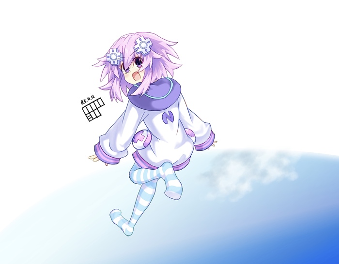 Neptune Anime Art, Hyperdimension Neptunia, Neptunia, Neptune, Loli