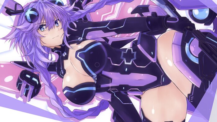 Purple Heart Anime Art, Hyperdimension Neptunia, Neptunia, Neptune, Purple Heart, Twitter ()