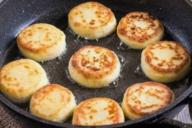 Пышные сырники