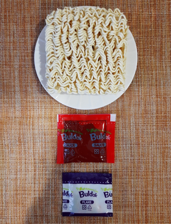 Лапша со вкусом хабанеро и лайма от Samyang | Пикабу