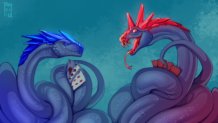 A Game Of Cards! , Furry snake, Furry feral, Furry scalie,  ,  , Kalimah, Neverneverland