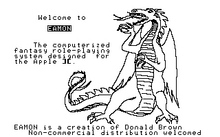 Eamon -     ? [0012/1001] -, , Apple II, Dungeons & Dragons,   ,  , , YouTube, , 