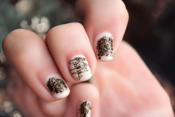 � ���������� ����� ����� "�����" � ����� "������" ����������� ��������� - nails